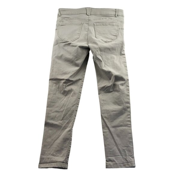 Democracy Womens Pants Size 6 "Ab"Solution Slim Straight Leg Khaki Casual Beige - Picture 2 of 11